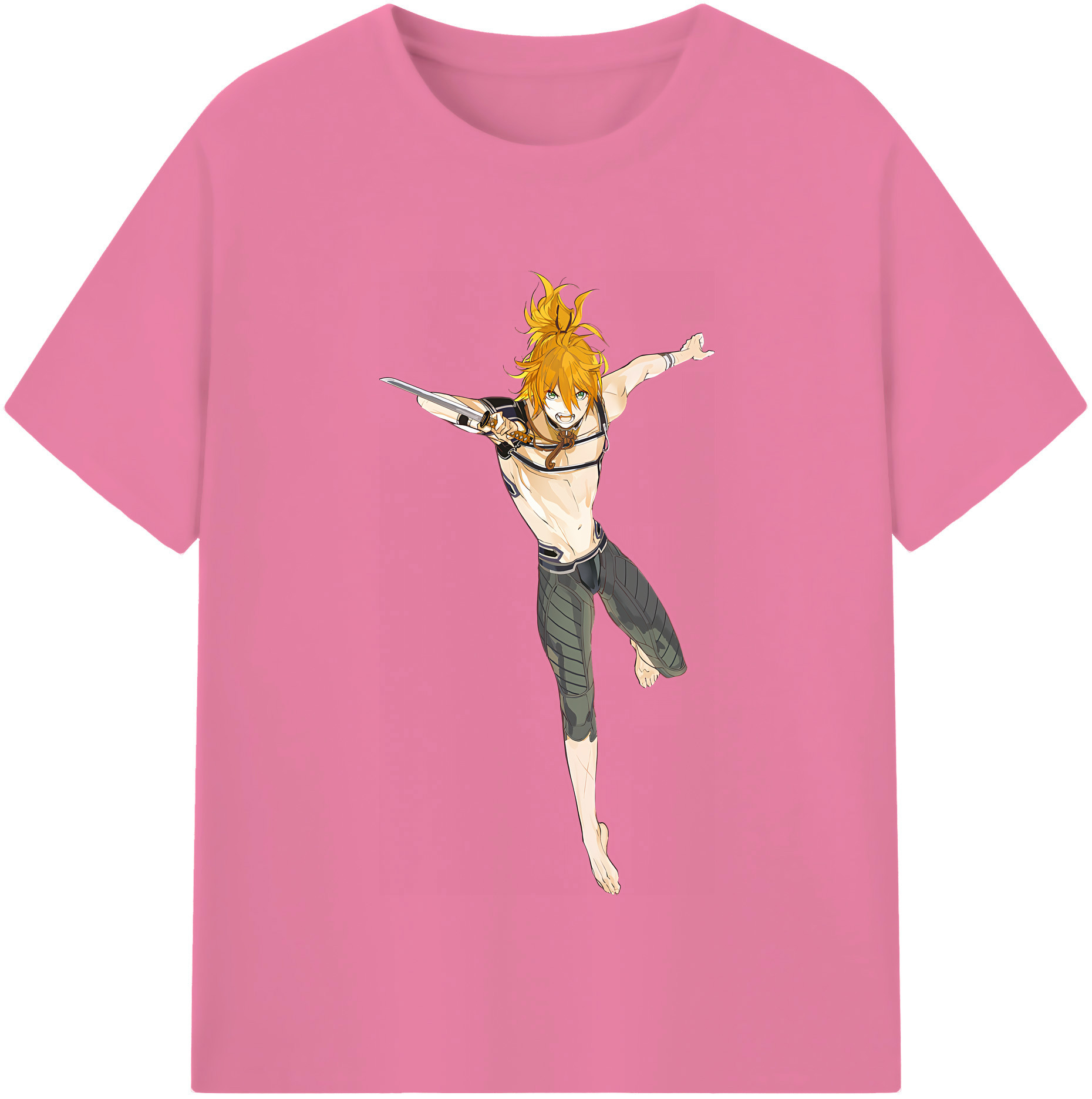 （画像用） 刀剣乱舞 Touken Ranbu 綿100％半袖Tシャツ（フロントプリント）